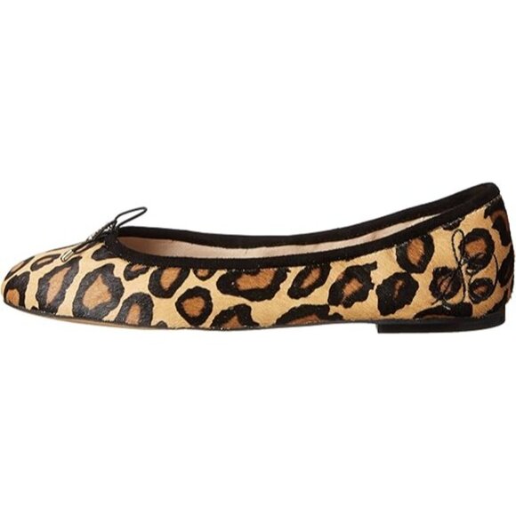 Sam Edelman Calf Hair Women's‎ Leopard Print Ballet Flats Size 4 NWOT - Picture 5 of 6